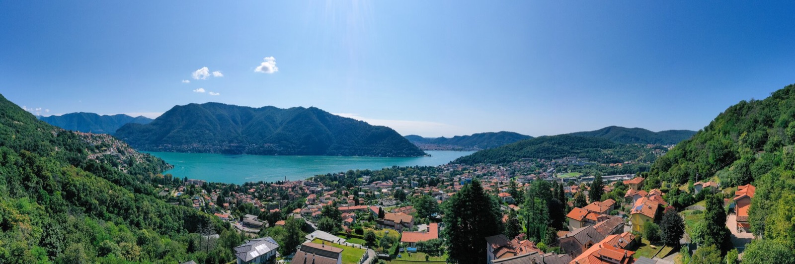 Villa indipendente con piscina interna e vista lago a 180° — 15